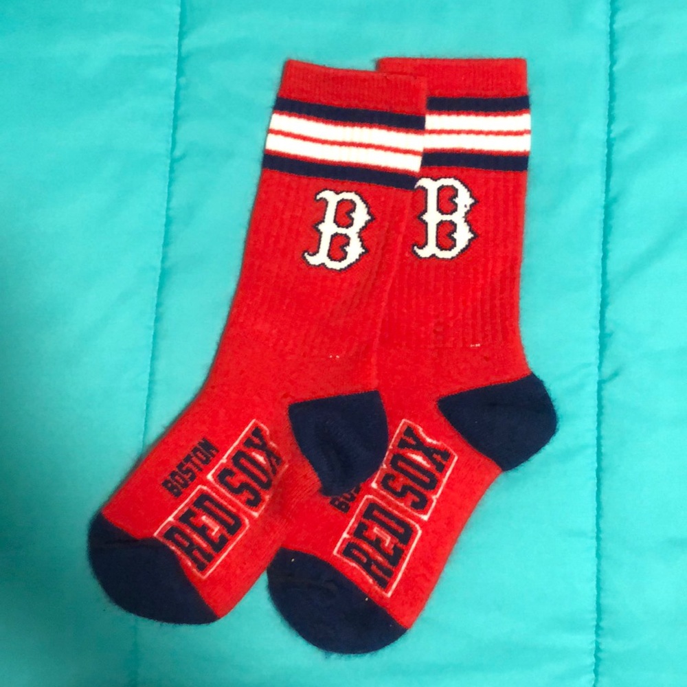 Boston Red Sox mid calve socks